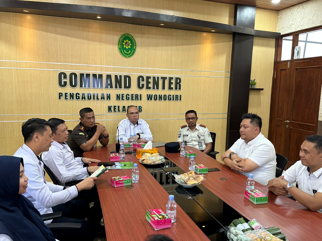 Perkuat Sinergi Antar Penegak Hukum, Kalapas Wonogiri Hadiri Rakor Persiapan Sidang Pidana Elektronik