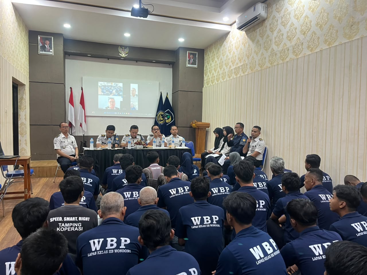 Lapas Wonogiri Selenggarakan Sidang TPP sebagai Dasar Pengusulan Hak Integrasi dan Remisi Umum