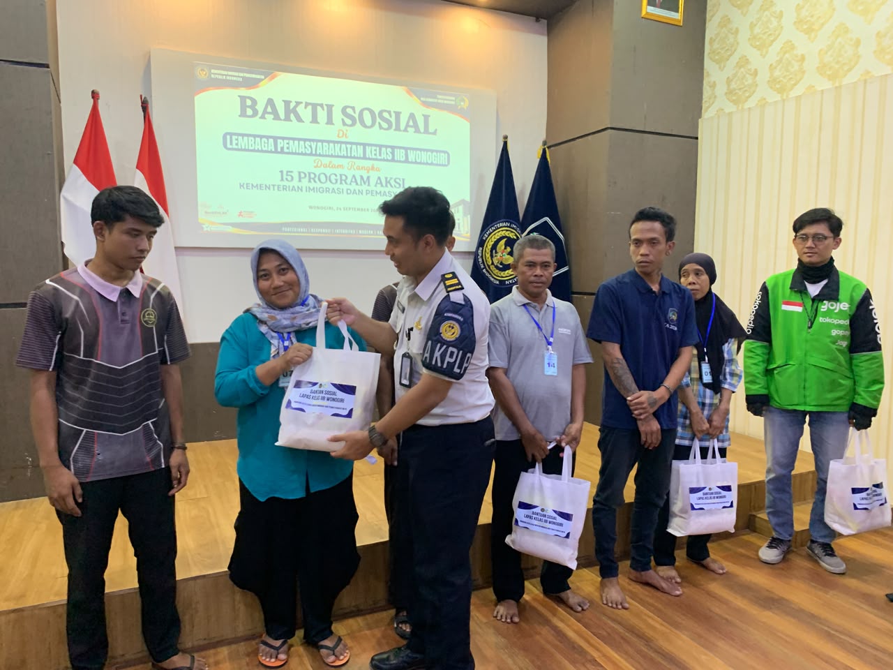 Lapas Wonogiri Gelar Bakti Sosial, Hadirkan Kepedulian untuk Keluarga WBP dan Masyarakat