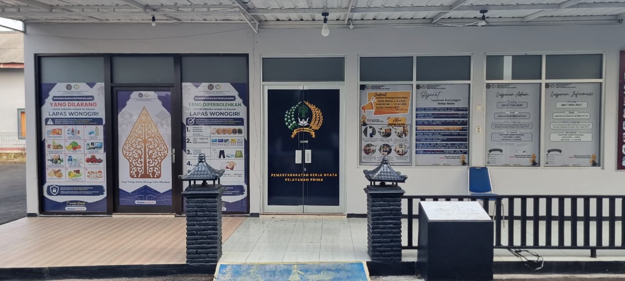 Kunjungan Online WBP Lapas Wonogiri